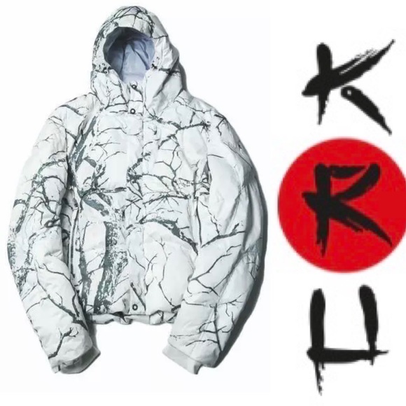 KRU Other - Last Chance…..Mens KRU Strato K2 Bl/Wh Camo Puffy Jacket L